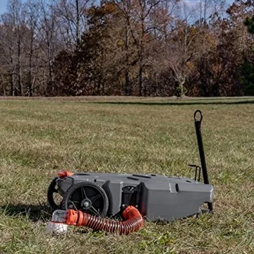 Camco Rhino Steerable Wheel Kit - Easy Towing for RV Tanks