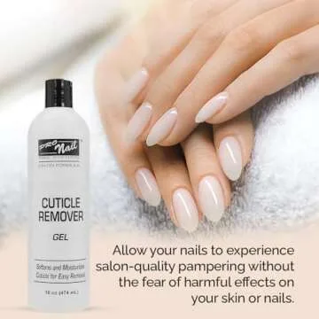 Pro Nail Cuticle Remover Gel 16oz - Professional Quality Care