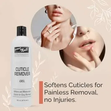 Pro Nail Cuticle Remover Gel 16oz - Professional Quality Care