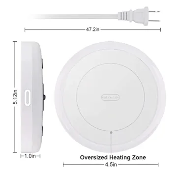 BESTINNKITS Smart Coffee Mug Warmer for Hot Drinks