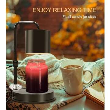 FINPOT Candle Warmer Lamp with Timer - Perfect Gift & Decor