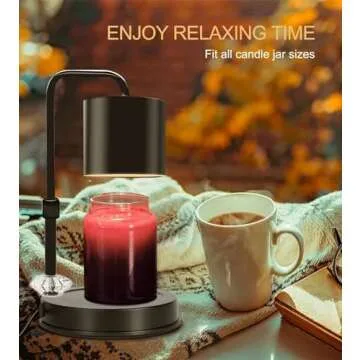 FINPOT Candle Warmer Lamp with Timer - Perfect Gift & Decor