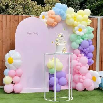 Daisy Balloon Arch Garland Kit for Birthday and Weddings