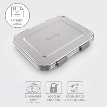Bentgo Kids Stainless Steel Lunch Box for Ages 3+