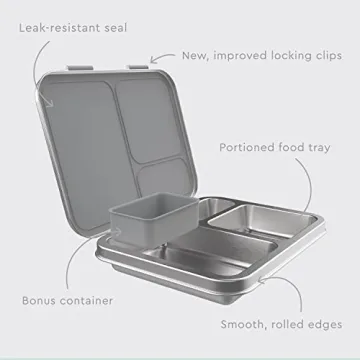 Bentgo Kids Stainless Steel Lunch Box for Ages 3+