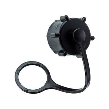 VP Racing 5.5 Gallon Motorsport Racing Liquid Container Utility Jug Can with Contoured Handle, Multipurpose Cap and Rubber Gaskets, White