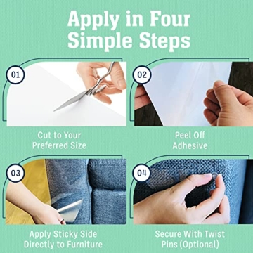 Stelucca Cat Scratch Pad - 6-Pack Furniture Protectors