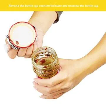 Effortless Jar Opener for Seniors - Perfect Gift for Weak Hands