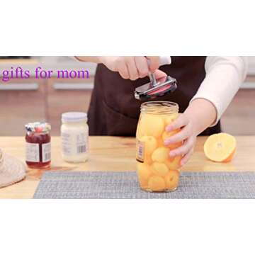 Effortless Jar Opener for Seniors - Perfect Gift for Weak Hands