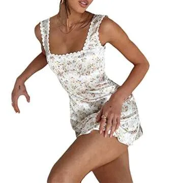 Clrisfloy Women's Cute Tank Tube Dress for Parties