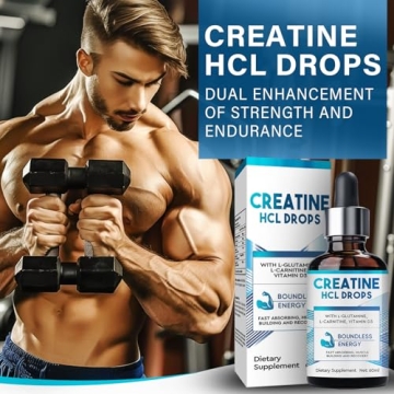 Creatine HCL Drops for Energy & Strength for All