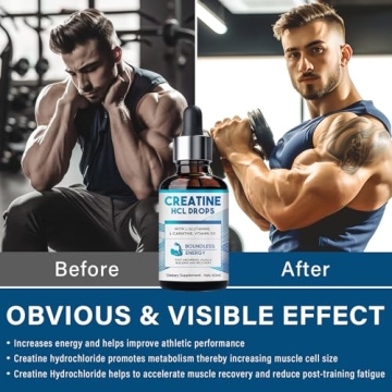 Creatine HCL Drops for Energy & Strength for All