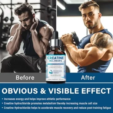 Creatine HCL Drops for Energy & Strength for All