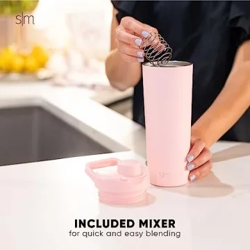Simple Modern 24oz Stainless Steel Shaker Bottle Insulated Cup