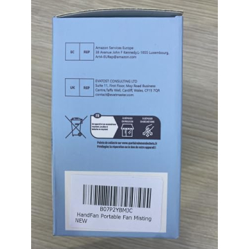 HandFan Portable Misting Fan - Lightweight & Powerful