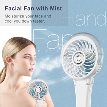 HandFan Portable Misting Fan - Lightweight & Powerful