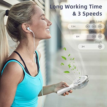 HandFan Portable Misting Fan - Lightweight & Powerful