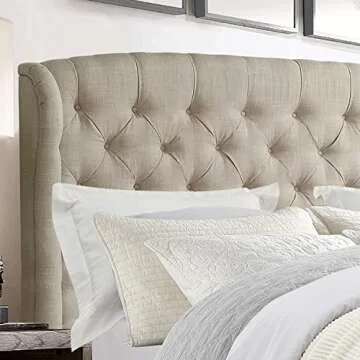 Rosevera Sorrel Adjustable Wingback Bed - King Size