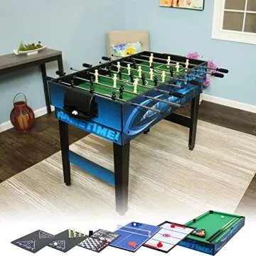Sunnydaze 10-in-1 Game Table for Family Fun