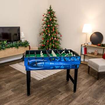 Sunnydaze 10-in-1 Game Table for Family Fun