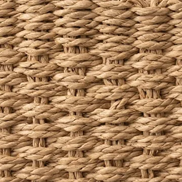 Sustainable Recycled Paper Rope Storage Baskets Set of 3