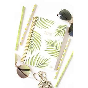 bloom daily planners 2019 Calendar Year Day Planner - Passion/Goal Organizer - Monthly and Weekly Da...