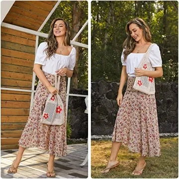 Stylish Crochet Beach Bag Tote for Summer Adventures