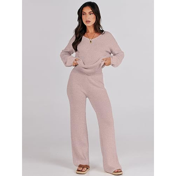 ANRABESS Women’s Stylish 2-Piece Lounge Set