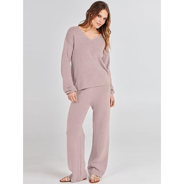 ANRABESS Women’s Stylish 2-Piece Lounge Set