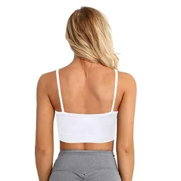 MSemis Women Come Here Daddy Sleeveless Crop Top Mini Camisole Spaghetti Strap Funny Tank Top T-Shirt White Medium