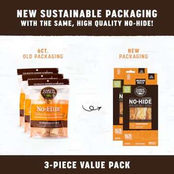 Earth Animal No Hide Medium Chicken Chews for Dogs