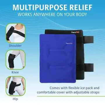 TheraPAQ Ice Packs for Hot and Cold Therapy - Versatile