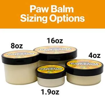 Organic Paw Balm for Dogs & Cats | All Natural Soothing & Healing for Dry Cracking Rough Pet Skin | Protect & Restore Cracked and Chapped Dog Paws & Pads | Better Than Paw Wax (Paw Balm, 8 oz)