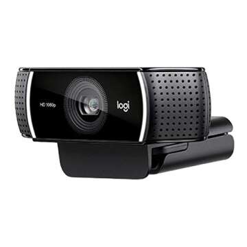 Logitech HD C922 Pro Webcam for Streaming and Gaming