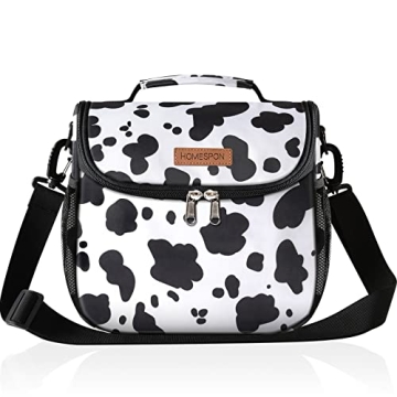Buringer HOMESPON Insulated Lunch Bag - Cute, Reusable & Portable for Work, Picnic or Travel