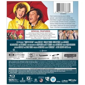Singin' in the Rain 4K UHD Edition for Movie Lovers
