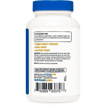 Nutricost Yohimbine HCl 5mg 240 Capsules - Energy Booster