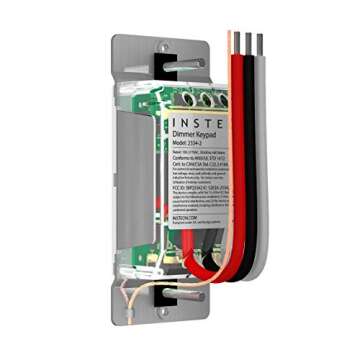 Insteon Smart Dimmer 8-Button Keypad for Voice Control