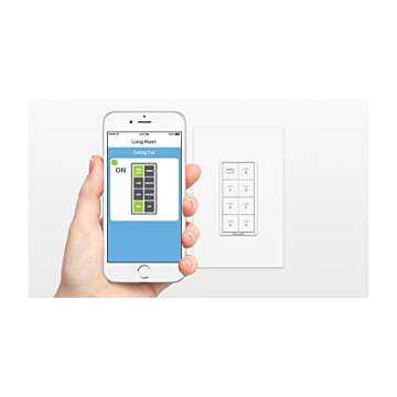 Insteon Smart Dimmer 8-Button Keypad for Voice Control