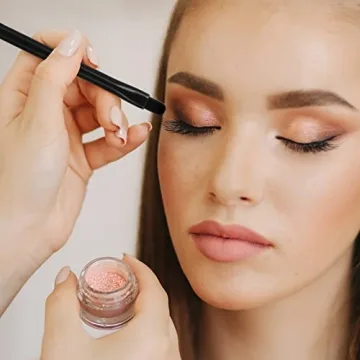 Sibba 4 in 1 Retractable Makeup Brush Set Ideal for Travel