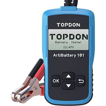 TOPDON AB101 Car Battery Tester 12V Load Tester for All Vehicle Types