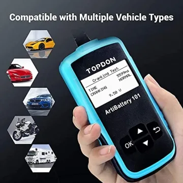 TOPDON AB101 Car Battery Tester 12V Load Analyzer