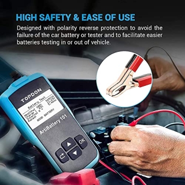 TOPDON AB101 Car Battery Tester 12V Load Analyzer