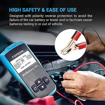 TOPDON AB101 Car Battery Tester 12V Load Analyzer