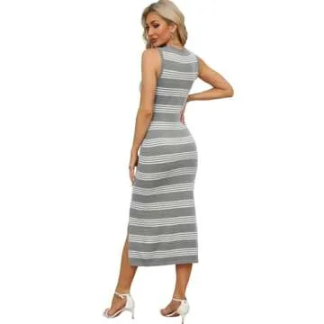 Stylish WIHOLL Women’s Summer Bodycon Sundress 2024