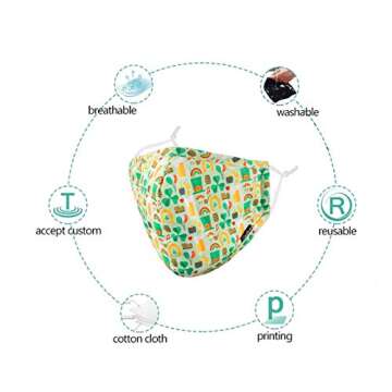 Kids St Patricks Day Masks | Reusable & Fun Designs