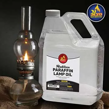 Clear Odorless Smokeless Lamp Oil for Indoor Outdoor Use