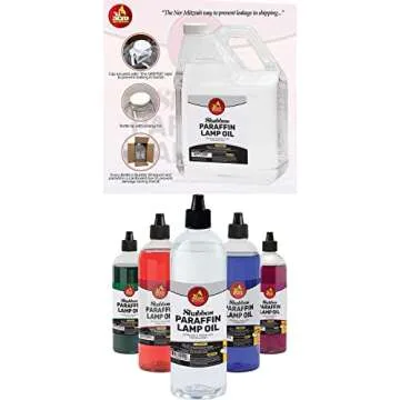 Clear Odorless Smokeless Lamp Oil for Indoor Outdoor Use