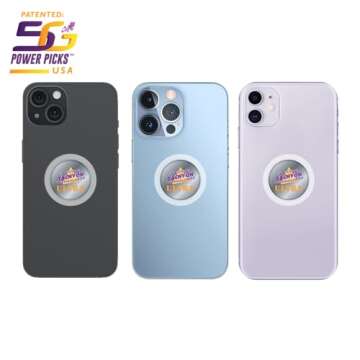 Tachyonized Phone Micro-disk - 3 Pack - Save Money, Protect 3 Phones from EMFs | 5G Protection, Anti...