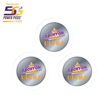 Tachyonized Phone Micro-disk - 3 Pack - Save Money, Protect 3 Phones from EMFs | 5G Protection, Anti EMF, 5G/wifi Shield, Radiation Blocking